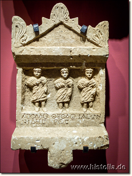 Museum von Fethiye - Römische Grabstele aus dem 2. Jh.n.Chr.