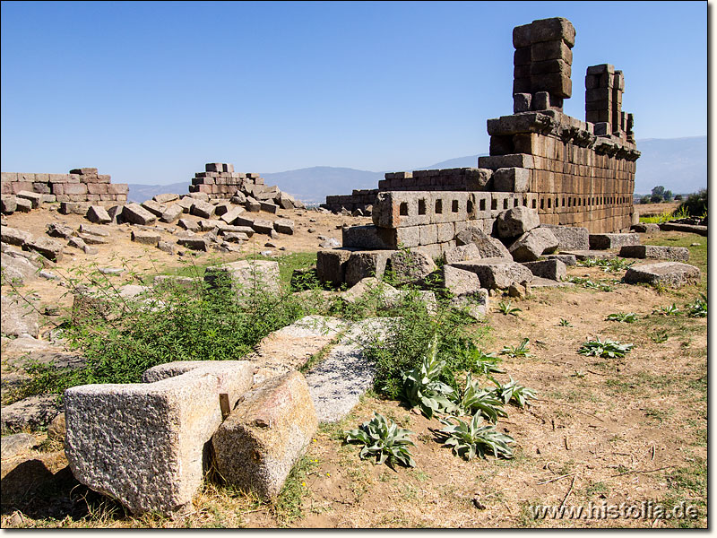 Alabanda in Karien - Reste des antiken Bouleuterions von Alabanda