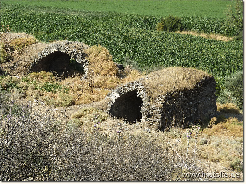 Antiochia ad Maeandrum in Karien - Gewölbereste unterhalb der Festung von Antiochia ad Maeandrum