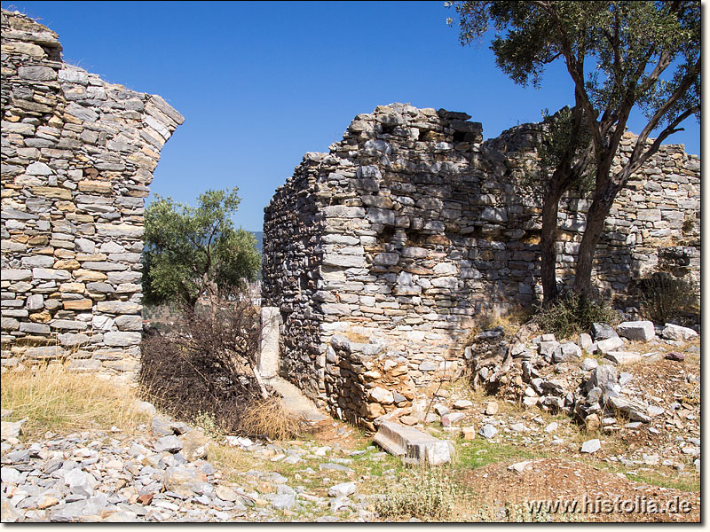 Iassos in Karien - Nördlich gelegenes Haupttor der byzantinischen Festung von Iassos