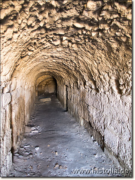 Magnesia in Karien - Erhaltenes Kellergewölbe der großen Bädern von Magnesia