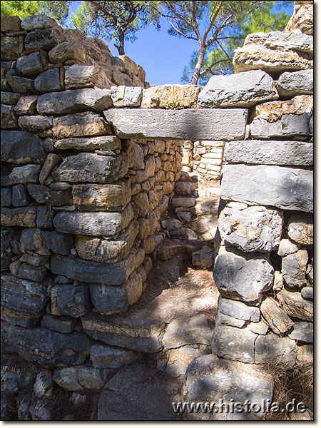 Pedasa in Karien - Ein Eingangstor zur Akropolis-Festung von Pedasa