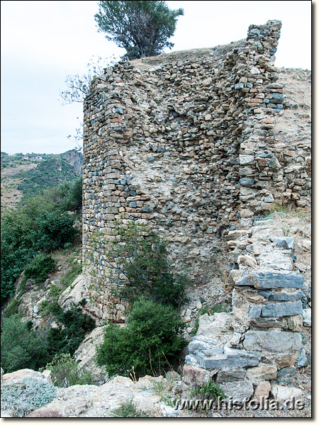 Antiochia ad Cragum in Kilikien - Turm in der Befestigungsmauer