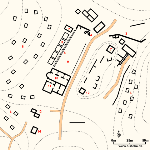 Gebietskarte von Laertes in Kilikien