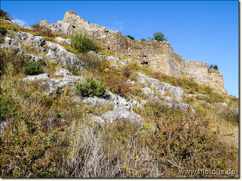 Selinus in Kilikien - Mauern der Akropolisfestung von Selinus