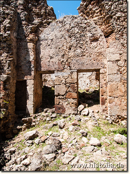 Syedra in Kilikien - Eingangsbereich zu den Bädern