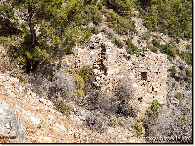 Titiopolis in Kilikien - Wachturm in der südlichen Stadtmauer von Titiopolis