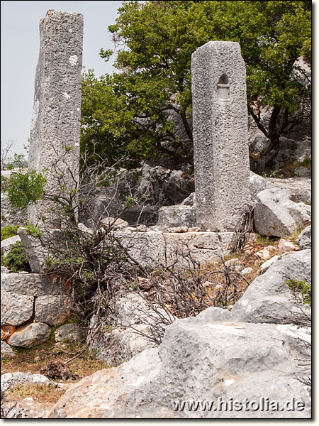 Apollonia in Lykien - Großes Tor zu einem Platz bzw. Gebäude oder Halle