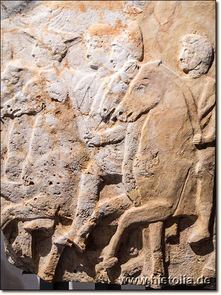 Museum von Antalya - Reiterrelief auf dem Heroon des Perikles aus Limyra