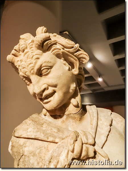 Museum von Aydin - Statue des Hirtengottes Pan, einem Mischwesen aus der griechischen Mythologie