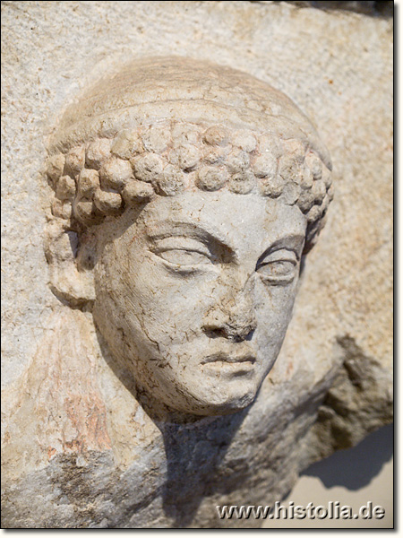 Museum von Berlin - Kopf des Apollon aus dem Serapis-Tempel von Milet