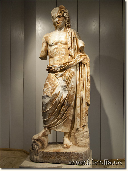Museum von Isparta - Statue des Fluß-Gottes Eurymedon aus dem Eurymedon-Heiligtum bei Aksu