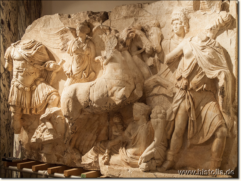Museum von Wien - Reliefplatte des s.g. Parther-Denkmals aus Ephesos