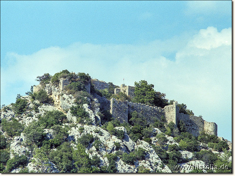 Alara-Kale in Pamphylien - Die mittelalterliche Burg