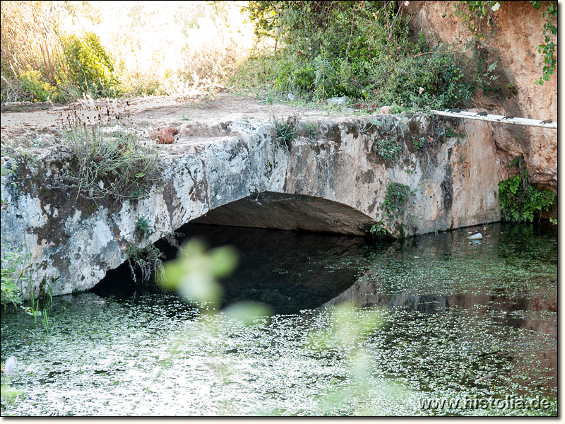 Olbia in Pamphylien - Byzantinische Brücke über den Arapsu-Fluß, Nordseite