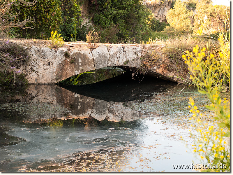Olbia in Pamphylien - Byzantinische Brücke über den Arapsu-Fluß, Südseite