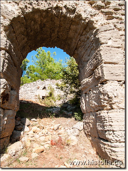 Seleukeia, Lyrbe in Pamphylien - Ein Zugang zu den Bädern