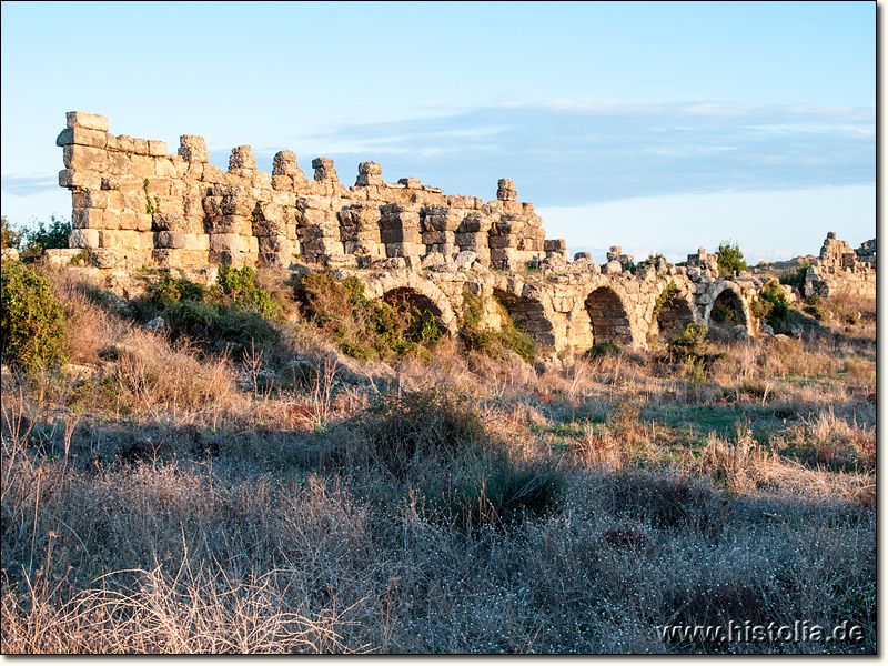 Side in Pamphylien - die hellenistische Stadtmauer