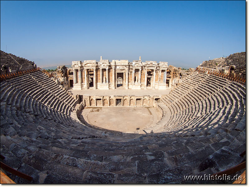 Hierapolis in Phrygien - Das antike Theater von Hierapolis