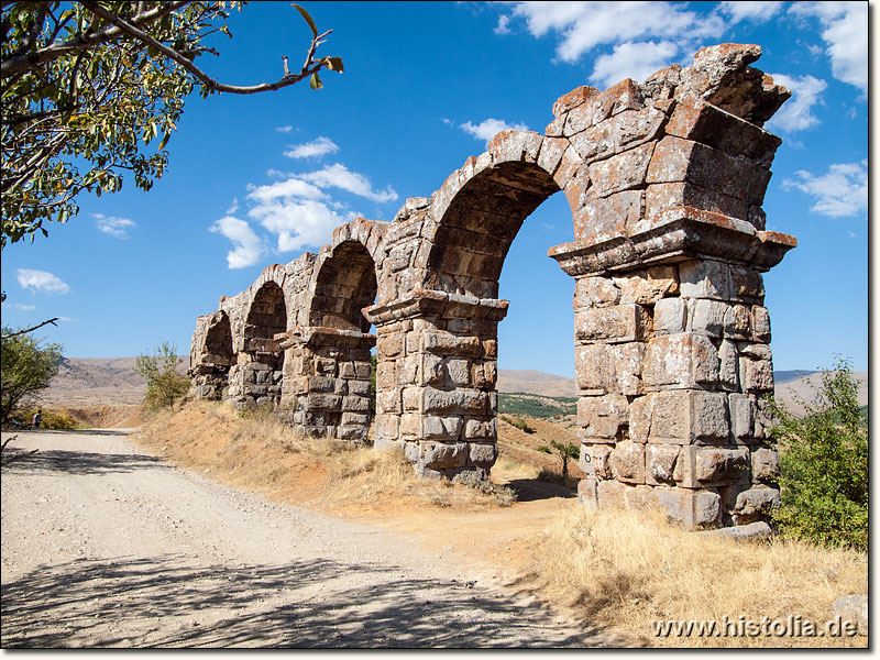 Antiochia in Pisidien - Das Aquädukt zur Wasserversorgung nördlich von Antiochia