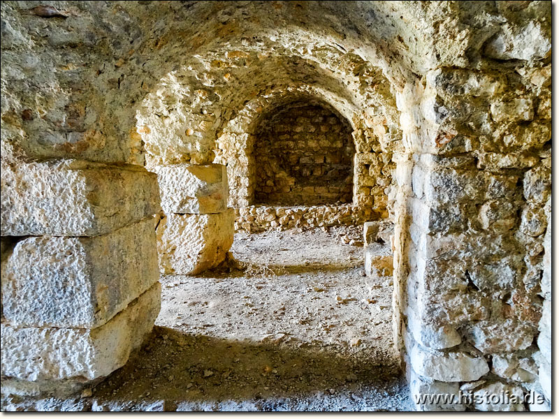 Antiochia in Pisidien - Kellergewölbe in den Bädern von Antiochia in Pisidien