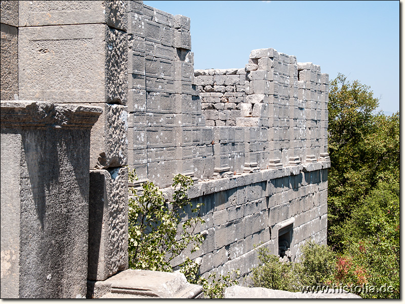 Termessos in Pisidien - Das 2-stöckige Odeon / Buleuterion