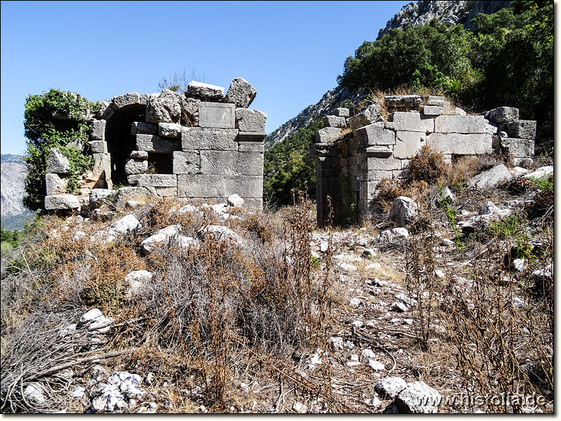 Termessos in Pisidien - Das östliche Stadttor von Termessos