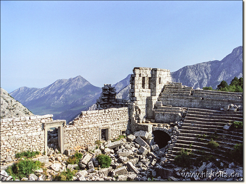 Termessos in Pisidien - Das Theater von Termessos
