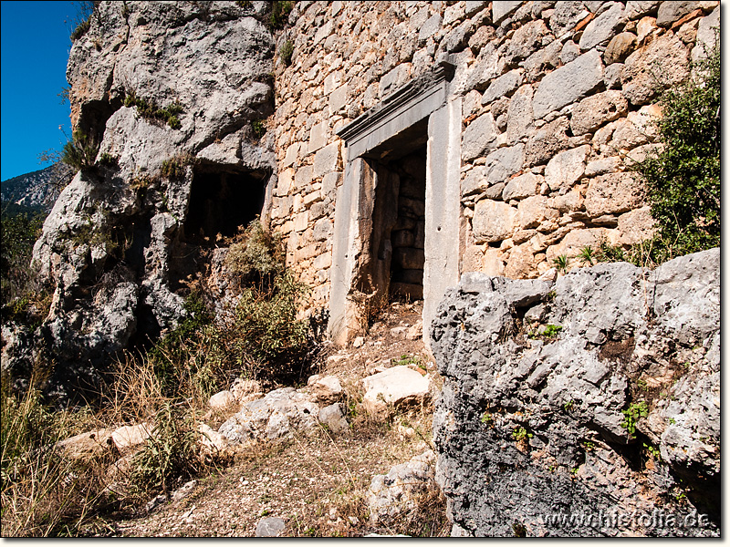 Trebenna in Pisidien - Stadttor und Zugang zum Akropolishügel