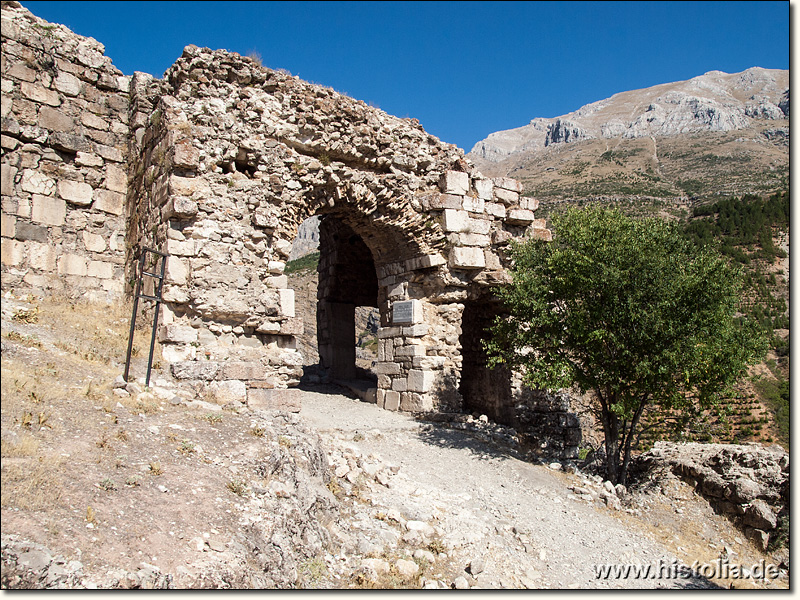 Apollonia in Pisidien - Eingangstor zur Festung von Apollonia