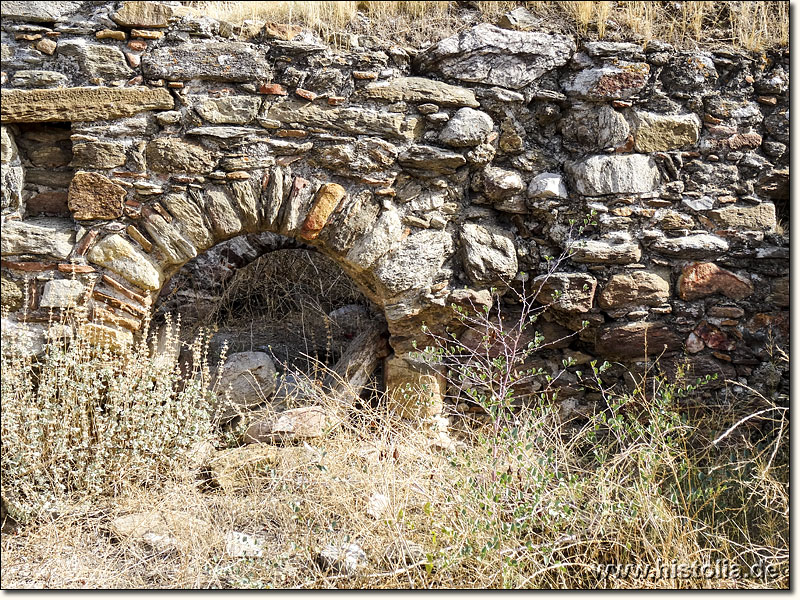 Myous in Karien - Mauerreste einer byzantinischen Burganlage auf dem Siedlungsgebiet des antiken Myous