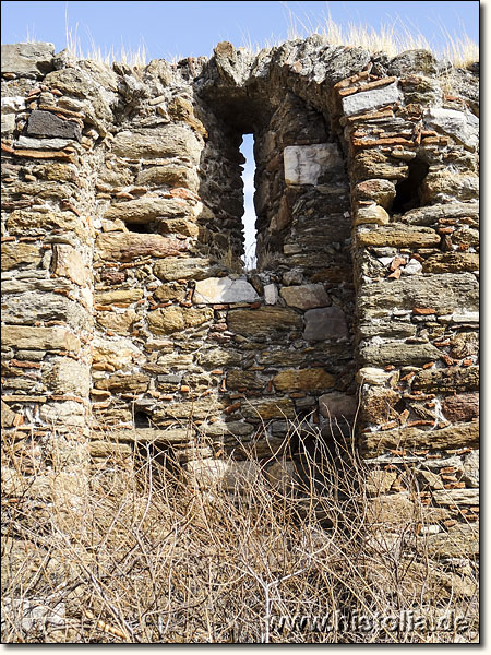Myous in Karien - Mauerreste einer byzantinischen Burganlage auf dem Siedlungsgebiet des antiken Myous